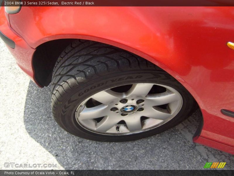 Electric Red / Black 2004 BMW 3 Series 325i Sedan
