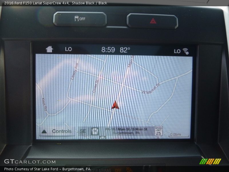 Shadow Black / Black 2016 Ford F150 Lariat SuperCrew 4x4