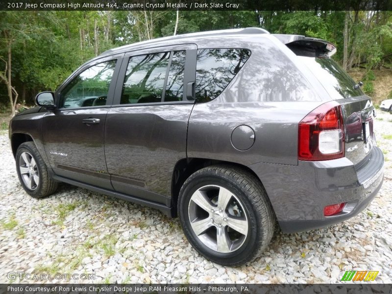 Granite Crystal Metallic / Dark Slate Gray 2017 Jeep Compass High Altitude 4x4