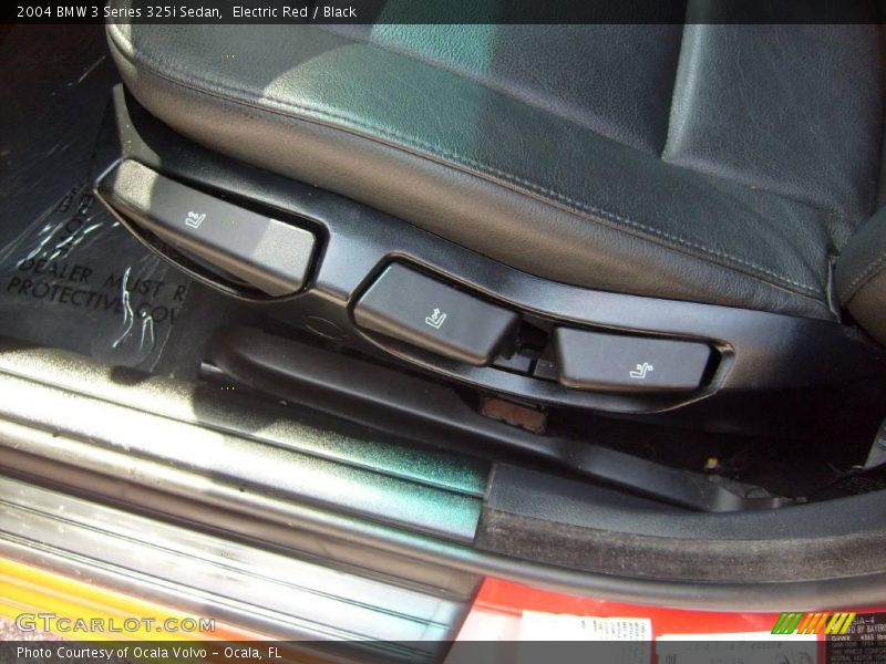 Electric Red / Black 2004 BMW 3 Series 325i Sedan