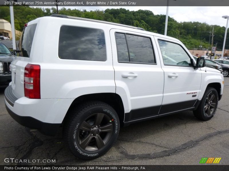 Bright White / Dark Slate Gray 2017 Jeep Patriot 75th Anniversary Edition 4x4