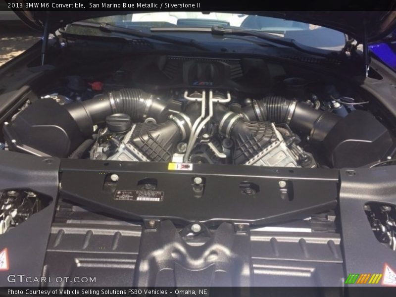  2013 M6 Convertible Engine - 4.4 Liter DI M TwinPower Turbocharged DOHC 32-Valve VVT V8
