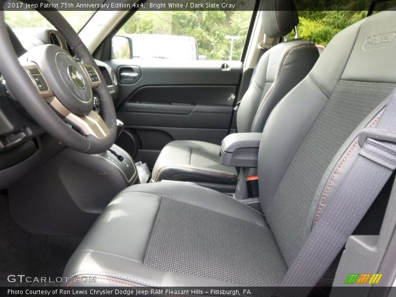Front Seat of 2017 Patriot 75th Anniversary Edition 4x4