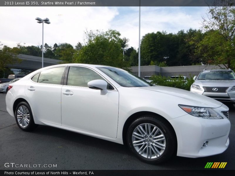 Starfire White Pearl / Parchment 2013 Lexus ES 350