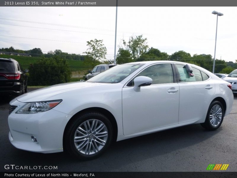 Starfire White Pearl / Parchment 2013 Lexus ES 350