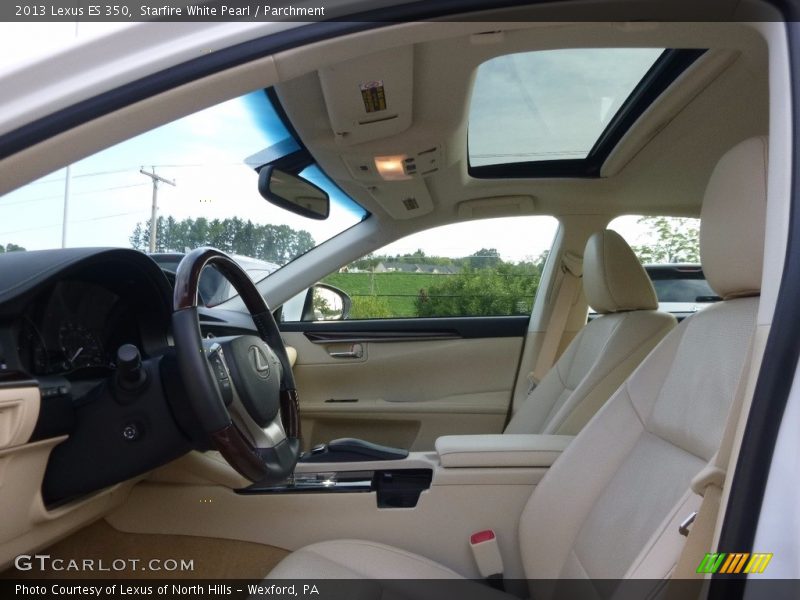 Starfire White Pearl / Parchment 2013 Lexus ES 350