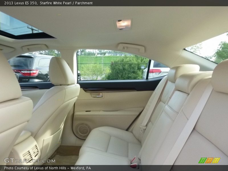 Starfire White Pearl / Parchment 2013 Lexus ES 350