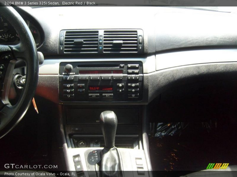 Electric Red / Black 2004 BMW 3 Series 325i Sedan