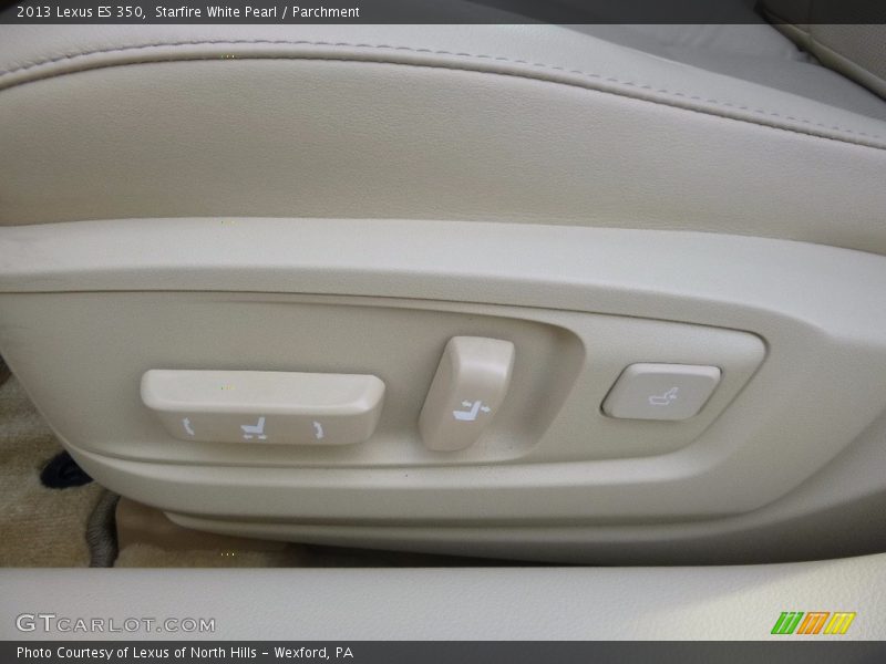 Starfire White Pearl / Parchment 2013 Lexus ES 350