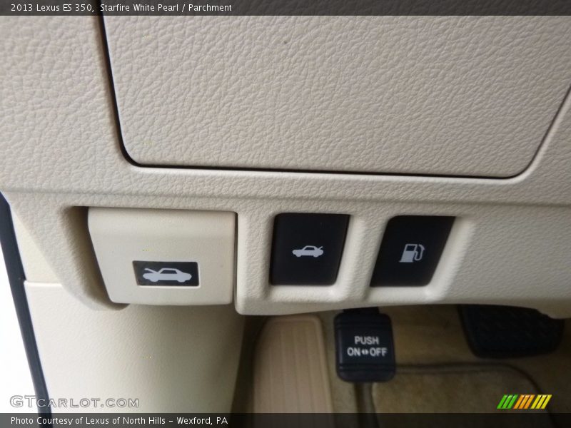 Starfire White Pearl / Parchment 2013 Lexus ES 350
