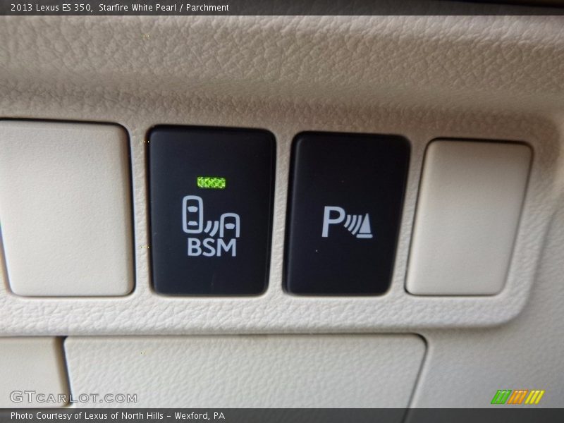 Starfire White Pearl / Parchment 2013 Lexus ES 350