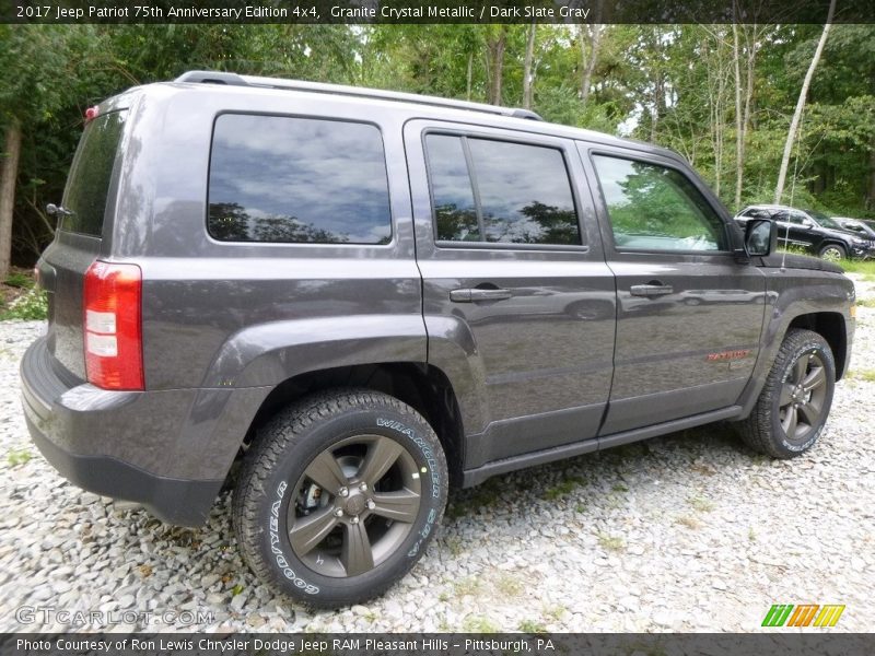 Granite Crystal Metallic / Dark Slate Gray 2017 Jeep Patriot 75th Anniversary Edition 4x4