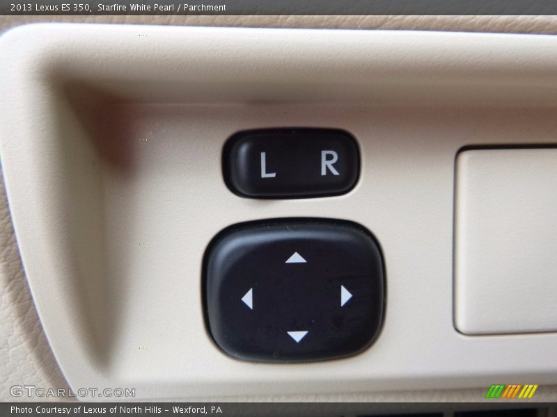 Starfire White Pearl / Parchment 2013 Lexus ES 350