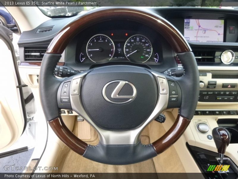 Starfire White Pearl / Parchment 2013 Lexus ES 350