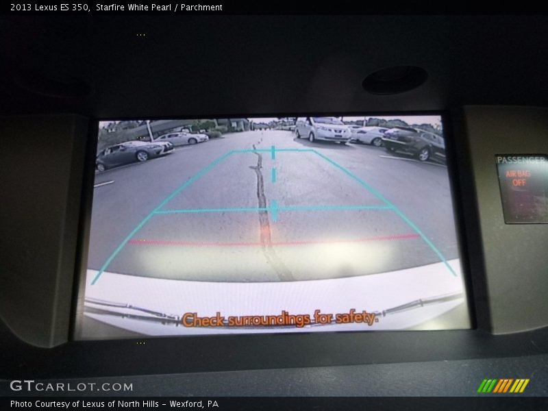 Starfire White Pearl / Parchment 2013 Lexus ES 350