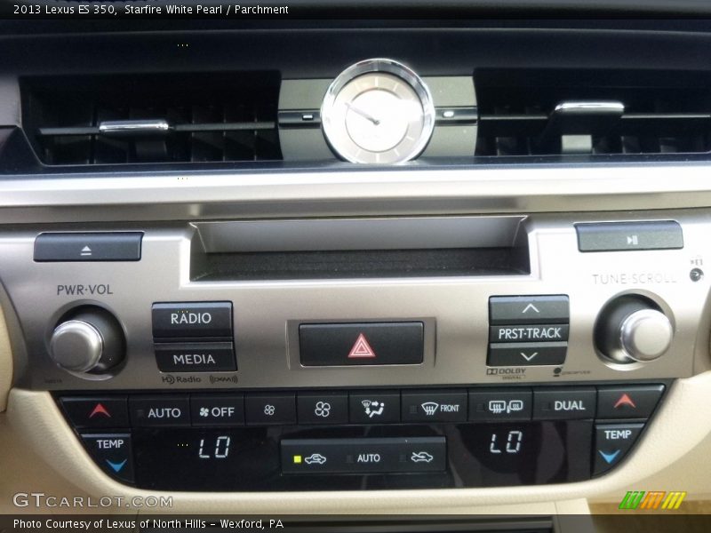 Starfire White Pearl / Parchment 2013 Lexus ES 350