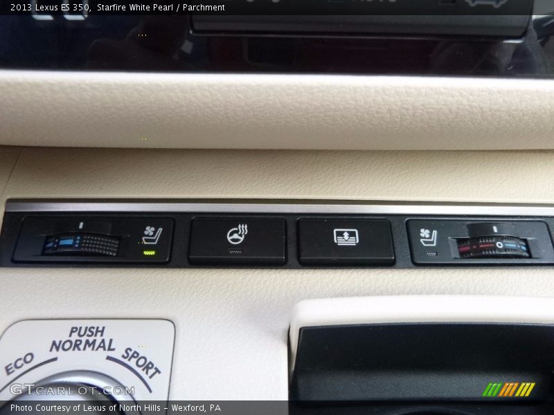 Starfire White Pearl / Parchment 2013 Lexus ES 350