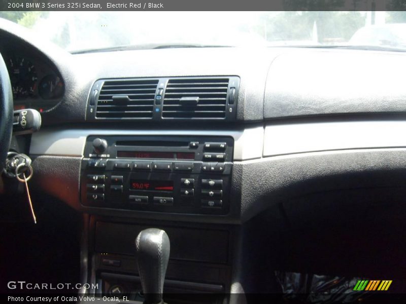 Electric Red / Black 2004 BMW 3 Series 325i Sedan