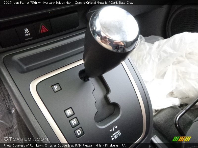  2017 Patriot 75th Anniversary Edition 4x4 6 Speed Automatic Shifter