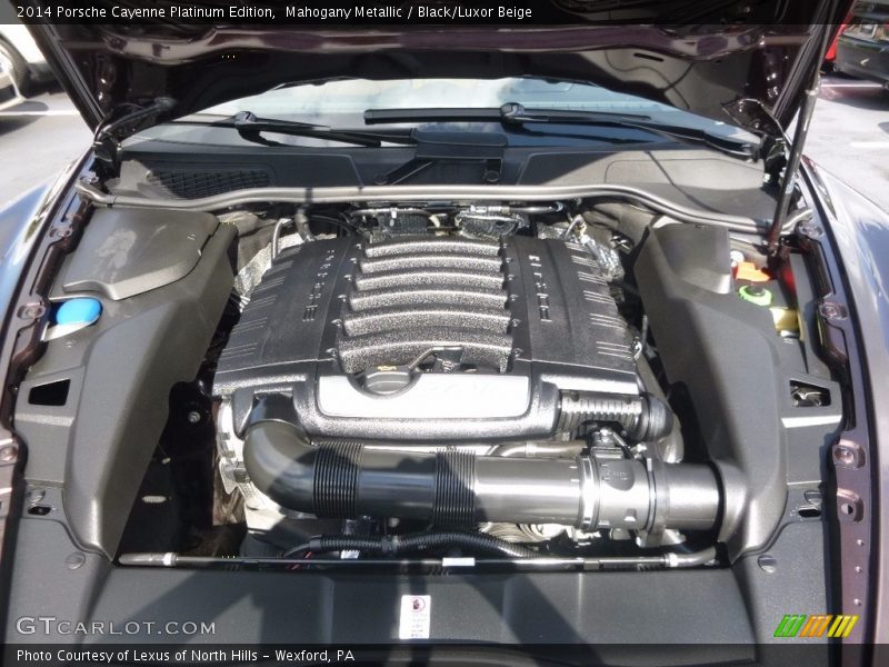 Mahogany Metallic / Black/Luxor Beige 2014 Porsche Cayenne Platinum Edition