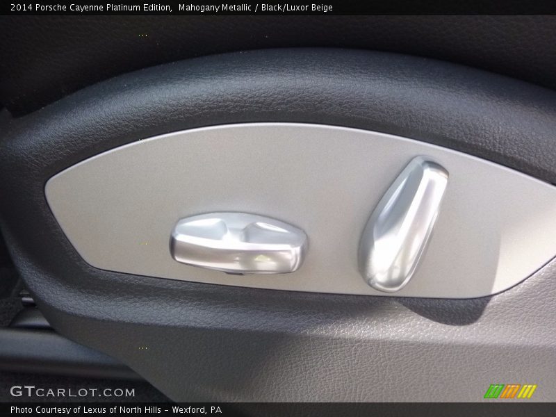 Mahogany Metallic / Black/Luxor Beige 2014 Porsche Cayenne Platinum Edition