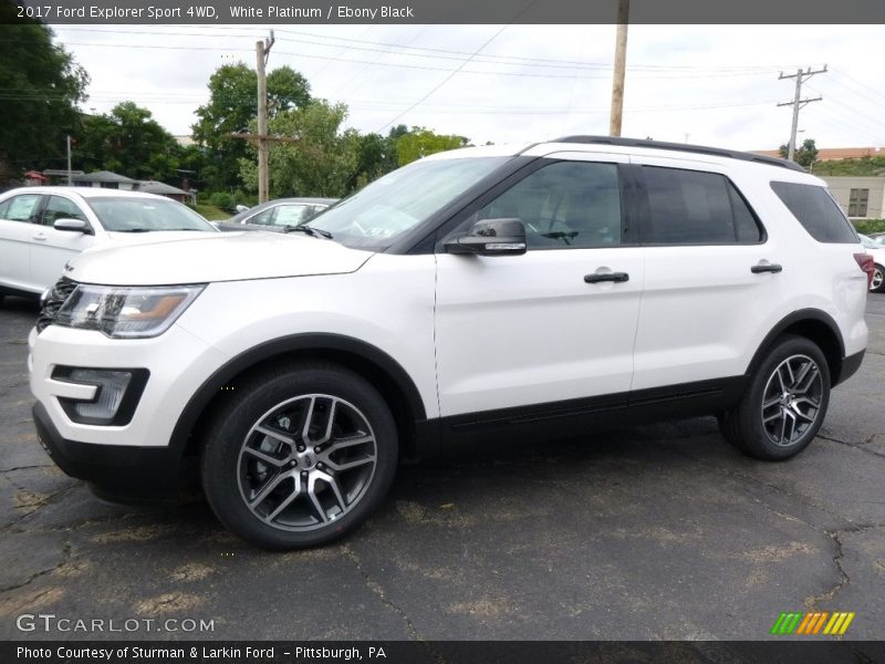 Front 3/4 View of 2017 Explorer Sport 4WD