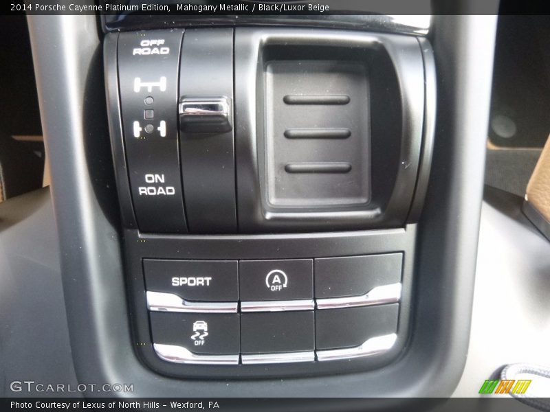 Mahogany Metallic / Black/Luxor Beige 2014 Porsche Cayenne Platinum Edition