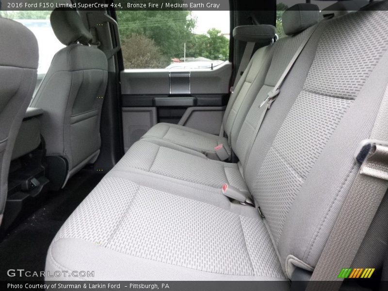 Bronze Fire / Medium Earth Gray 2016 Ford F150 Limited SuperCrew 4x4