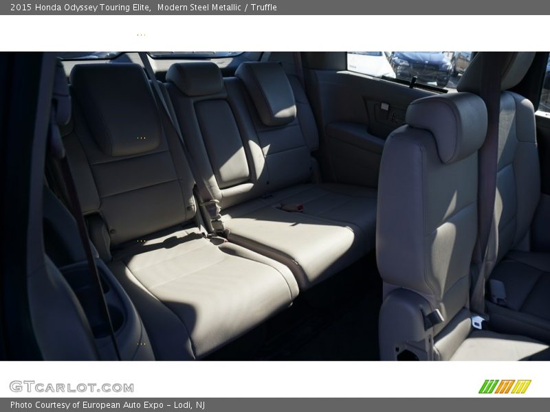 Modern Steel Metallic / Truffle 2015 Honda Odyssey Touring Elite