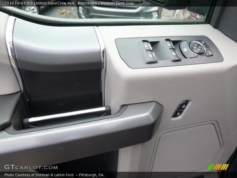 Bronze Fire / Medium Earth Gray 2016 Ford F150 Limited SuperCrew 4x4
