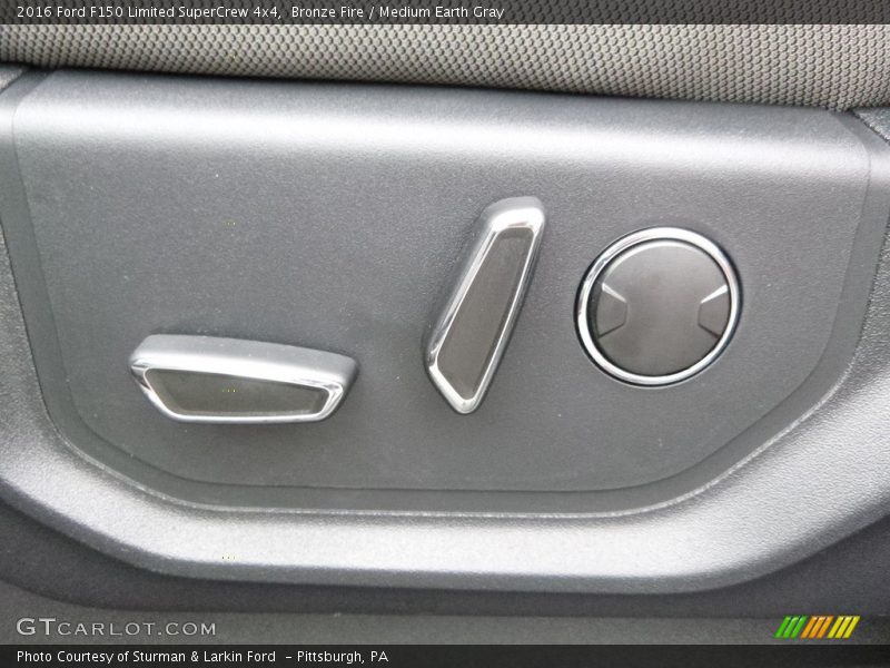 Bronze Fire / Medium Earth Gray 2016 Ford F150 Limited SuperCrew 4x4