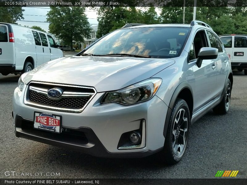 Ice Silver Metallic / Black 2016 Subaru Crosstrek 2.0i Premium