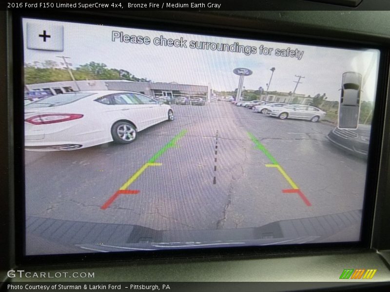 Bronze Fire / Medium Earth Gray 2016 Ford F150 Limited SuperCrew 4x4