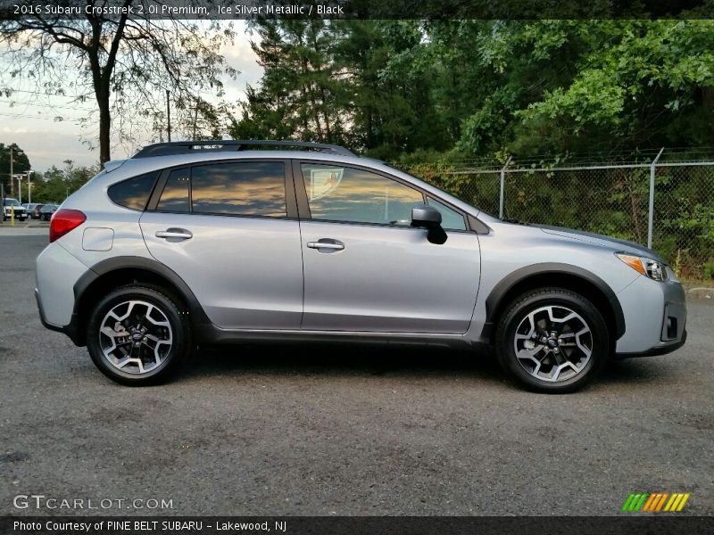 Ice Silver Metallic / Black 2016 Subaru Crosstrek 2.0i Premium