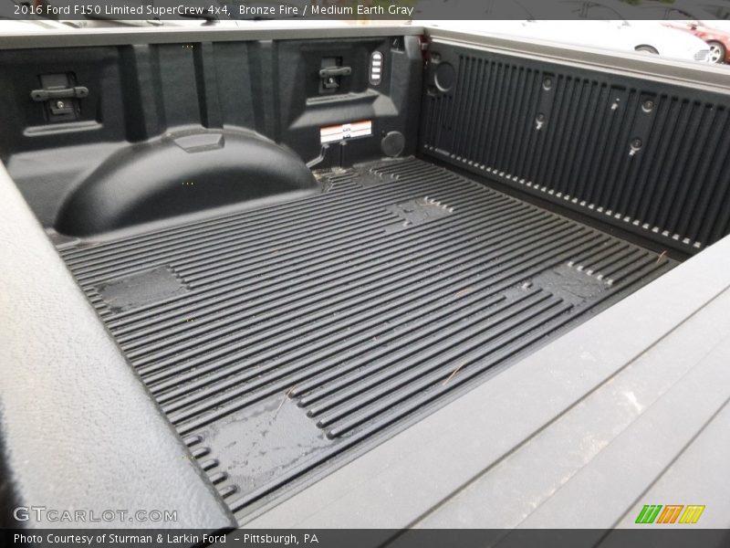 Bronze Fire / Medium Earth Gray 2016 Ford F150 Limited SuperCrew 4x4