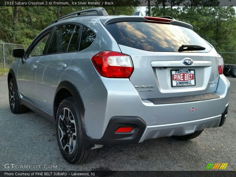 Ice Silver Metallic / Black 2016 Subaru Crosstrek 2.0i Premium