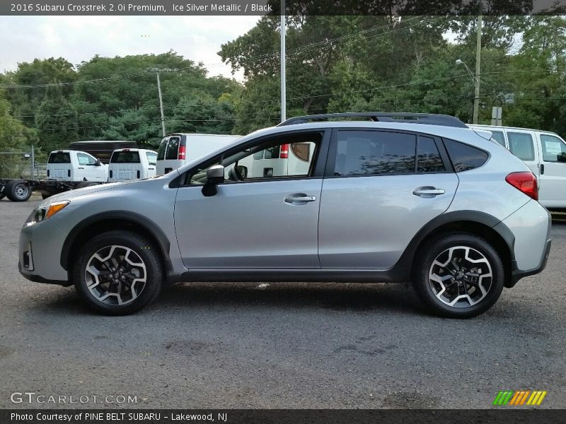 Ice Silver Metallic / Black 2016 Subaru Crosstrek 2.0i Premium