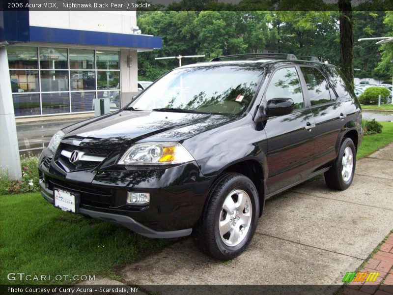 Nighthawk Black Pearl / Saddle 2006 Acura MDX