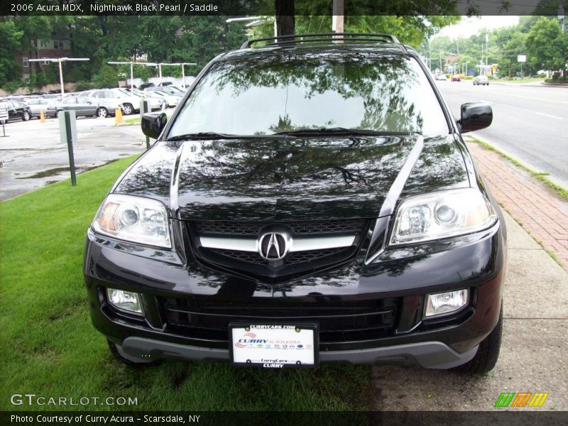 Nighthawk Black Pearl / Saddle 2006 Acura MDX