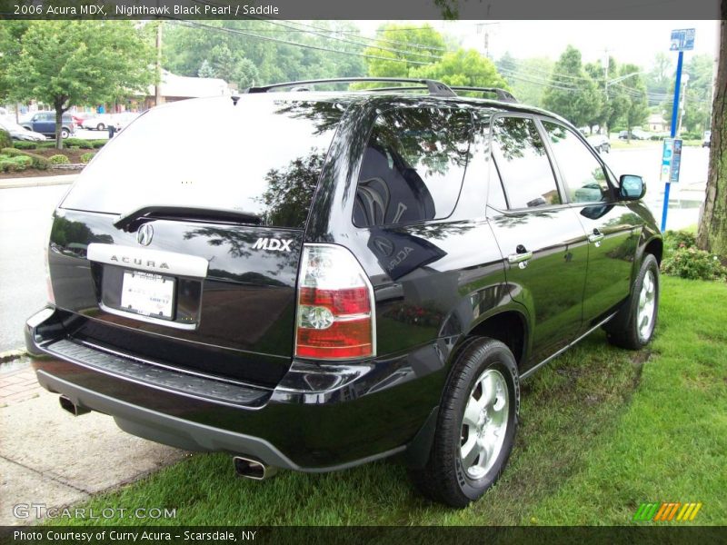 Nighthawk Black Pearl / Saddle 2006 Acura MDX