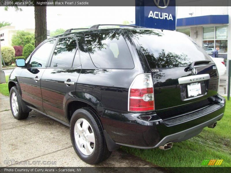 Nighthawk Black Pearl / Saddle 2006 Acura MDX