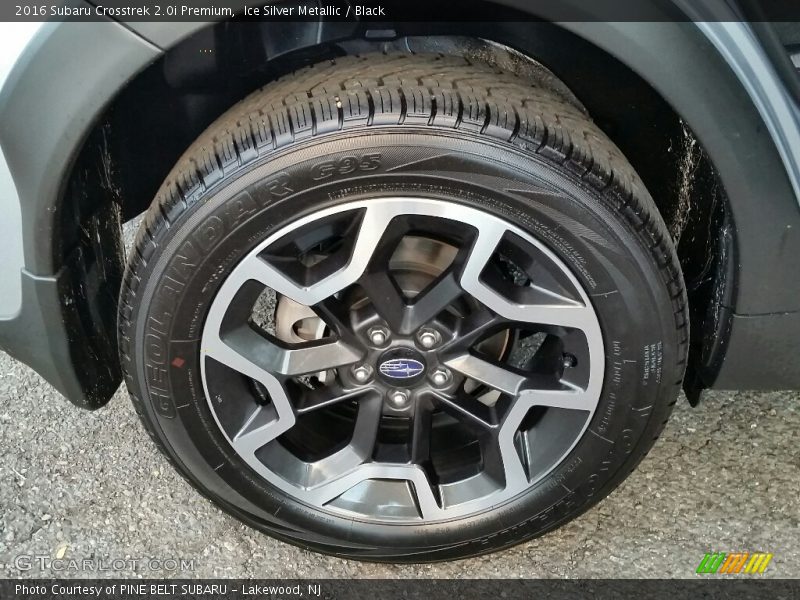 Ice Silver Metallic / Black 2016 Subaru Crosstrek 2.0i Premium