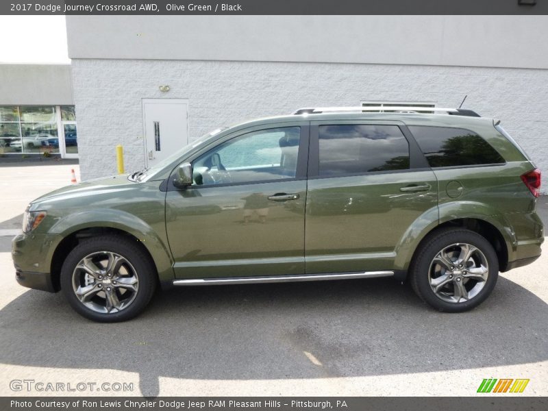  2017 Journey Crossroad AWD Olive Green