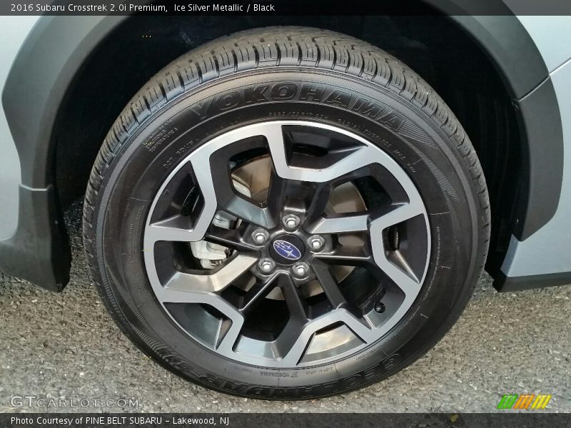 Ice Silver Metallic / Black 2016 Subaru Crosstrek 2.0i Premium