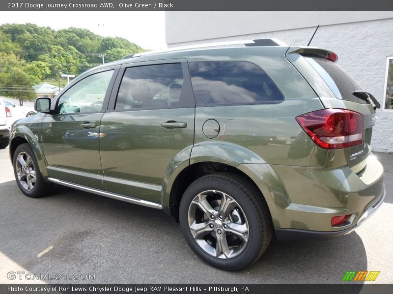 Olive Green / Black 2017 Dodge Journey Crossroad AWD