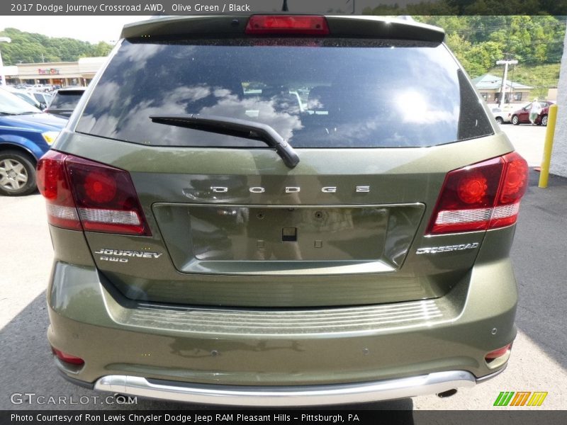 Olive Green / Black 2017 Dodge Journey Crossroad AWD