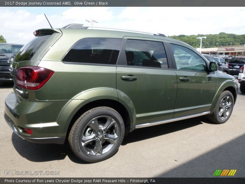 Olive Green / Black 2017 Dodge Journey Crossroad AWD