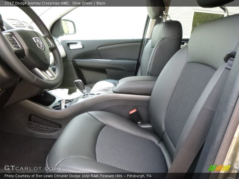 Front Seat of 2017 Journey Crossroad AWD