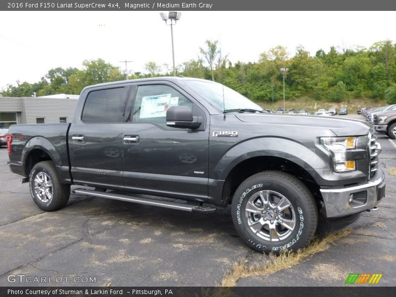 Magnetic / Medium Earth Gray 2016 Ford F150 Lariat SuperCrew 4x4