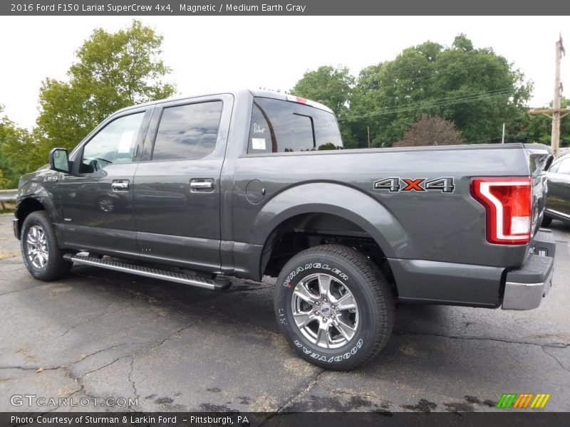 Magnetic / Medium Earth Gray 2016 Ford F150 Lariat SuperCrew 4x4